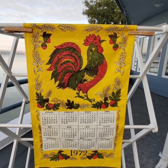VINTAGE Other - VINTAGE TEA TOWEL 1972 VINTAGE Other - VINTAGE TEA TOWEL 1972